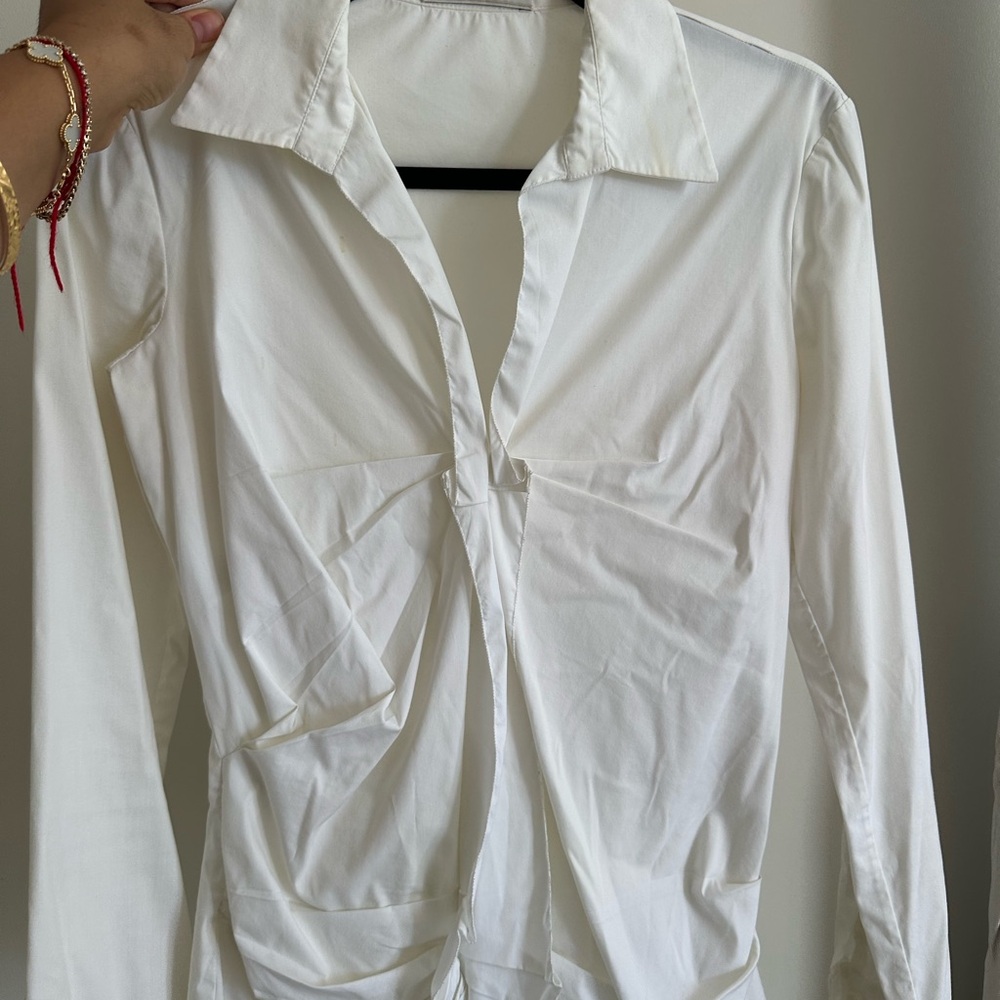 Prada Elegant White Women's Top